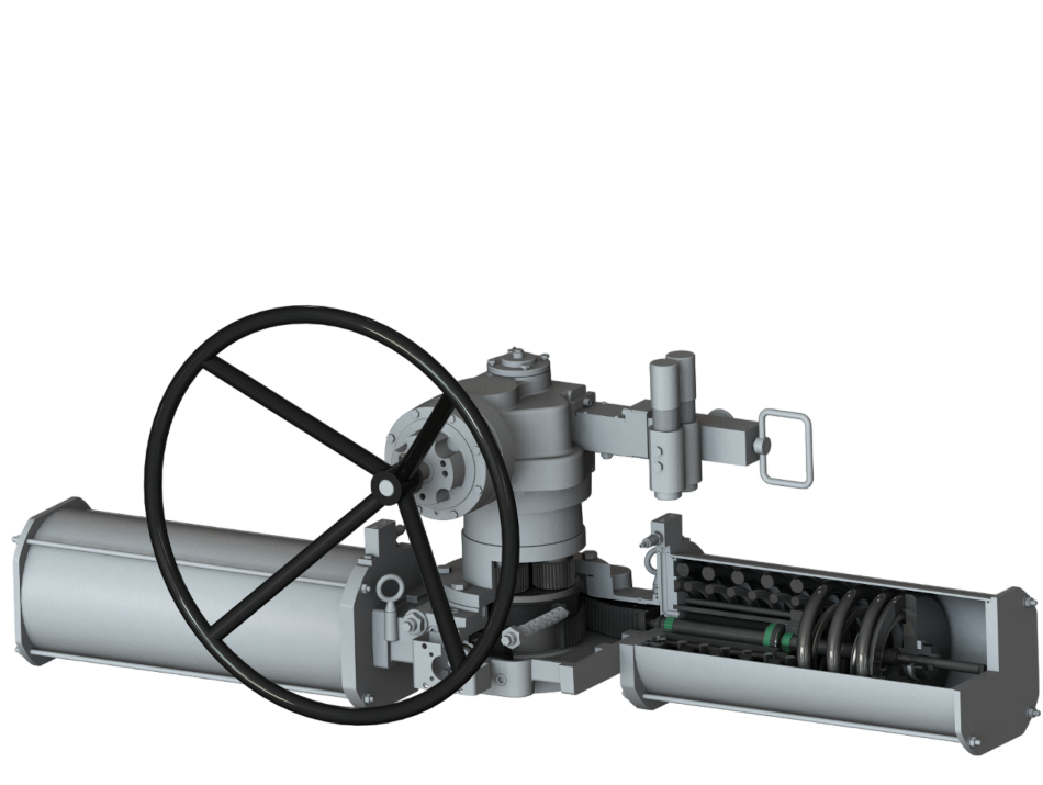HW Manual Release Cross-Section